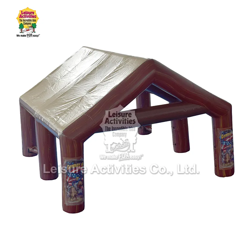 Nafukovací mechanický býčí stan